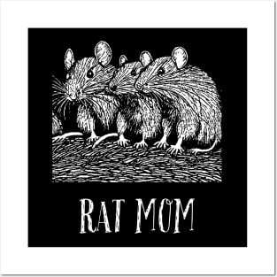 Rat Mom Posters and Art